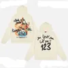 Rrr123 Hoodies Herrenmode RIVINGTON Roi Rebis 123 Beste Qualität Schwerer Stoff Puff Print Rrr-123 Hoodie Vintage Kapuzenpullover Kleidung 455