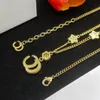 Colliers de mode de créateur Collier classique de luxe Collier de lettre en or Colliers pendentif pour femmes Mariage Bijoux Vintage Cadeaux
