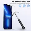 Silk Printing Full Cover Tempered Glass Screen Protector and Camera Lenses Protector for Iphone 15 Pro Max 14 13 12 11 with Installation Kit