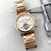 MENS Titta på Fashion Casual Watches High Quality Luxury Mechanical Automatic Stainless Steel 44mm Watches