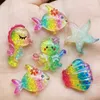 Decorative Objects Figurines 1020Pcs Cute Resin Mini Shining Ocean Series Flat back Cabochons Scrapbooking DIY Jewelry Craft Decoration Accessories F72 230428