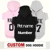 Lanternes Vêtements pour animaux de compagnie Sweat à capuche personnalisé Bouledogue français Chiot Manteau Sweat Coton Hiver Chien Chat Vêtements pour petits et grands chiens Chihuahua