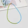 Pendant Necklaces Dome Cameras New Boho Simple Beads Choker Women Colorful Strand Short Charm Statement Necklaces Summer Fashion Sweet Neck Jewelry Gift AA230428