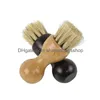 Brosses de nettoyage en forme de gourde, brosse à cheveux propre, polissage huilé, élimination des cendres, meubles en hêtre, articles divers, nettoyage du sol, brosses Dhvrx