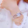 Zegarek Diamond Small Watch Women 2023 Fashion Fritillaria Watches Top Ladies Wrist kwarc złota