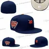 2024 Cappelli aderenti da baseball da uomo Nero Angeles Viola Oro Sport Cappellini firmati completamente chiusi Colore blu navy Berretto da baseball Houston Chapeau Ed World Series Jan30-01