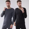 Herren Thermo-Unterwäsche Winter Lange Unterhosen Warm halten Oberteile Hosen Set Dicke Kleidung Bequeme Thermo-Sets 231127