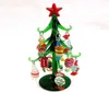 Custom Handmade Murano Glass Christmas Tree Figurines Ornaments With 12pcs Colorful Candy Pendant Home Desktop Decor Accessories G3917365
