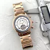 MENS Titta på Fashion Casual Watches High Quality Luxury Mechanical Automatic Stainless Steel 44mm Watches