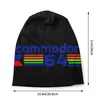 Berets Commodore 64 Skullies Beanies Caps للجنسين شتاء الحاكة قبعة دافئة الرجال للنساء الهيب هوب القبعات البونيه في الهواء الطلق غطاء التزلج في الهواء الطلق