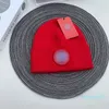 Cappello in lana dal design di design, berretto in cotone lavorato a maglia, antivento e alla moda, adatto per uso interno ed esterno