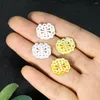 Dijes Retro símbolo Shell longevidad amarillo madre de perla cumpleaños MOP broche pendiente horquilla colgante mujer amuleto joyería regalo