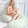Poduszki macierzyńskie w ciąży kobiety w talii po stronie śpij i brzuch Nowe podwójne użycie oddychające miękkie poduszkę karmieną do ciąży Q231128