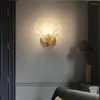 Lámparas de pared Linterna Apliques Lámpara de vidrio Lustre Led Cama inteligente Lavadero turco Decoración Velas Luz Exterior