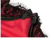 Seksi set renda busur sırtsız baju tiddy lenceria sexi mujer hitam merah wanita terbuka tanpa gelas bodysuit pakaian dalam wanita sling 230427