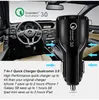 QC 3.0 Chargeur de voiture portable LED Charge rapide 3.1A Double port USB Chargeurs de téléphone à charge rapide pour iPhone 14 13 12 Samsung s22 note10 Xiaomi GPS