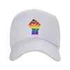 Бейсбольные кепки Black Lives Matter Fist ЛГБТ Pride Plag Бейсбольная кепка Хип-хоп Женская и мужская Регулируемая шляпа для лесбиянок-гей-папы Осенняя бейсболка Snapback