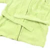 Pajamas Animal Children Bathrobe Pure Cotton Dinosaur Style Home Yellow Green S Size Leisure Wear Nightgown Kids Robes 231128