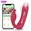 Producten voor volwassenen Bluetooth stuwkracht vibrator voor vrouwen app gecontroleerde G spot dildo draadloze clitoris stimulator seksspeeltjes volwassen goederen voor vrouwen 230316