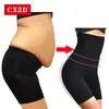 Waist Tummy Shaper CXZD Shapewear for Women Tummy Control Shorts High Waist Panty Mid Thigh Body Shaper Bodysuit Shaping Lady 231128