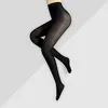 Women Socks 70d Oil Shiny Shaping Tights Smooth Dancer Bottomed Pantyhose Sexig öppen gren Nattkläder Lingerie Nightclub Party Hosiery