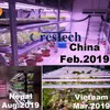 LED Grow Light T8 Lights High Intensity Full Spectrum Indoor GrowLights with High PPFD Value Grow Lights for Indoor Plants Seeds Starting Succulents crestech888
