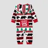 Bijpassende outfits voor gezinnen PatPat Kerstfestivalthema All-over print Pyjamasets met lange mouwen Vlambestendig 231128