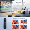 Projectors Yersida YG290 Mini Projector Android 9.0 System WiFi Projector Bluetooth 720p Full HD Projectors Support 4K för telefondator Q231128