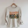 T-shirt Rheaclot Halloween Town 1998 Felpa a maniche lunghe carina e divertente in cotone retrò da donna