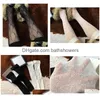 Designer Net Hosiery Socks Strumpor For Women Luxury 2021 Autumn New Ladies Girls Y Streetwear Stocking Sock Good Quality Drop Delive Dhred