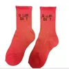 Chaussettes en coton en gros Chaussettes de sport de basket-ball pour hommes et femmes correspondant à des bas respirants à lettre classique Football mixte