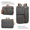 Backpack Drop 15.6/17.3 Inch Convertible Messenger Bag Shoulder Laptop Case Handbag Business Briefcase Canvas