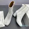 Stivaletti alla caviglia alla moda Designer di lusso da donna unisex Calzature di fabbrica di scarpe da sposa