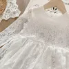 Girl Dresses Fall Girls Spring Autumn Lace Dress Long-sleeved Princess Flower Christmas