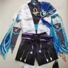 Anime Kostuums Wanderer Cosplay Impact Balladeer Kunikuzushi Outfits Pruik Hoed Halloween Wanderer Scaramouche Cosplay Kostuum zln231128