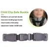 Nytt slitstarkt sele bröstklipp Säker spänne bil baby säkerhetssät rem bälte för barn barn barn säkerhet rem 16 cm biltillbehör