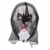 Party Masken Horror Maske Schreiende Hexe Fl Gesicht Weiß Volto Cosplay Venezianischer Karneval Für Halloween Maskerade Bälle Kostüm Drop Dhrhf