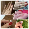 Band Rings Top Quality Round AAA Cubic Zirconia RoseWhite Gold Color Fashion Jewelry Rings For Women Engagement Wholesale DWR333R335 Z0428