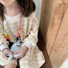 Mädchen Kleider Kid Tops Kind Bruder und Schwester Kleid 2023 Ende der koreanischen Casual Big Check Mode Fischschwanz Plaid