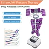 Máquina de adelgazamiento Presión de aire Adelgazamiento Máquinas de terapia de pérdida de grasa Drenaje linfático Botas de masaje Detox