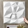 Väggklistermärken 12 datorer Super 3D Art Panel PVC Waterproof Decor Tiles Diamond Design Diy Home 11.81 '' Xvaiduryd