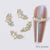 Decorazioni per nail art 4510 pezzi zircone pendente in oro ciondoli per unghie di lusso lega 3D perla metallo manicure unghie accessori unghie fai da te decorazioni giapponesi parti 231127