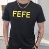 Mode Männer T-Shirt Luxus T-Shirt Tasche Bär gedruckt reine Baumwolle Frauen T-Shirts lose Größe Paar Top Kurzarm Herren schwarz weiß grau Sport Freizeitkleidung