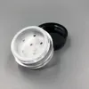 Clear 1G 1ML Poudre en plastique Puff Conteneur Case Maquillage Cosmétique Pots Visage Poudre Blush Boîte de rangement avec couvercles tamis Jqntc