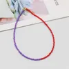 Pendant Necklaces Dome Cameras New Boho Simple Beads Choker Women Colorful Strand Short Charm Statement Necklaces Summer Fashion Sweet Neck Jewelry Gift AA230428