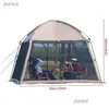 Tende e Ripari 6-8 Persone Tenda da Esterno Cam Zanzariera Baldacchino Anti-Insetti con Cerniera Giardino Impermeabile Pop-Up Mesh Pesca Dr Dh9Ol