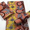 Materiał najnowszy złoty wosk afrykańskie Afrykańskie rzeczy nigeryjskie Dubai Design for Sew Wedding Dress 6yards