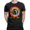 T-shirt da uomo T-shirt divertente T-shirt girocollo a maniche corte in puro cotone Regalo di compleanno Top Roadrunner ed El Coyote Uomo