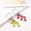 Keychains schattige dinosaurus sleutelhangers Key Chain For Women Bag charme ring hanger geschenken sieraden kinderen cadeau