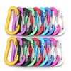 Camp Furniture YTBUS5PC Aluminum Alloy Carabiner Outdoor Backpack Camping Climbing Booms Fishing Hook Keychain Lock Buckle Snap Clip Tools